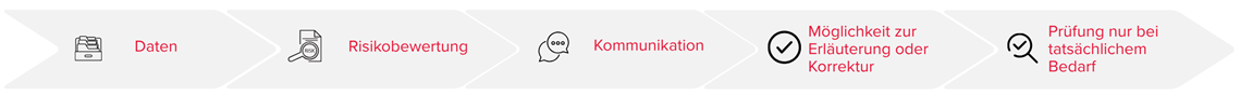 Das vorgeschlagene Prüfungsmodell